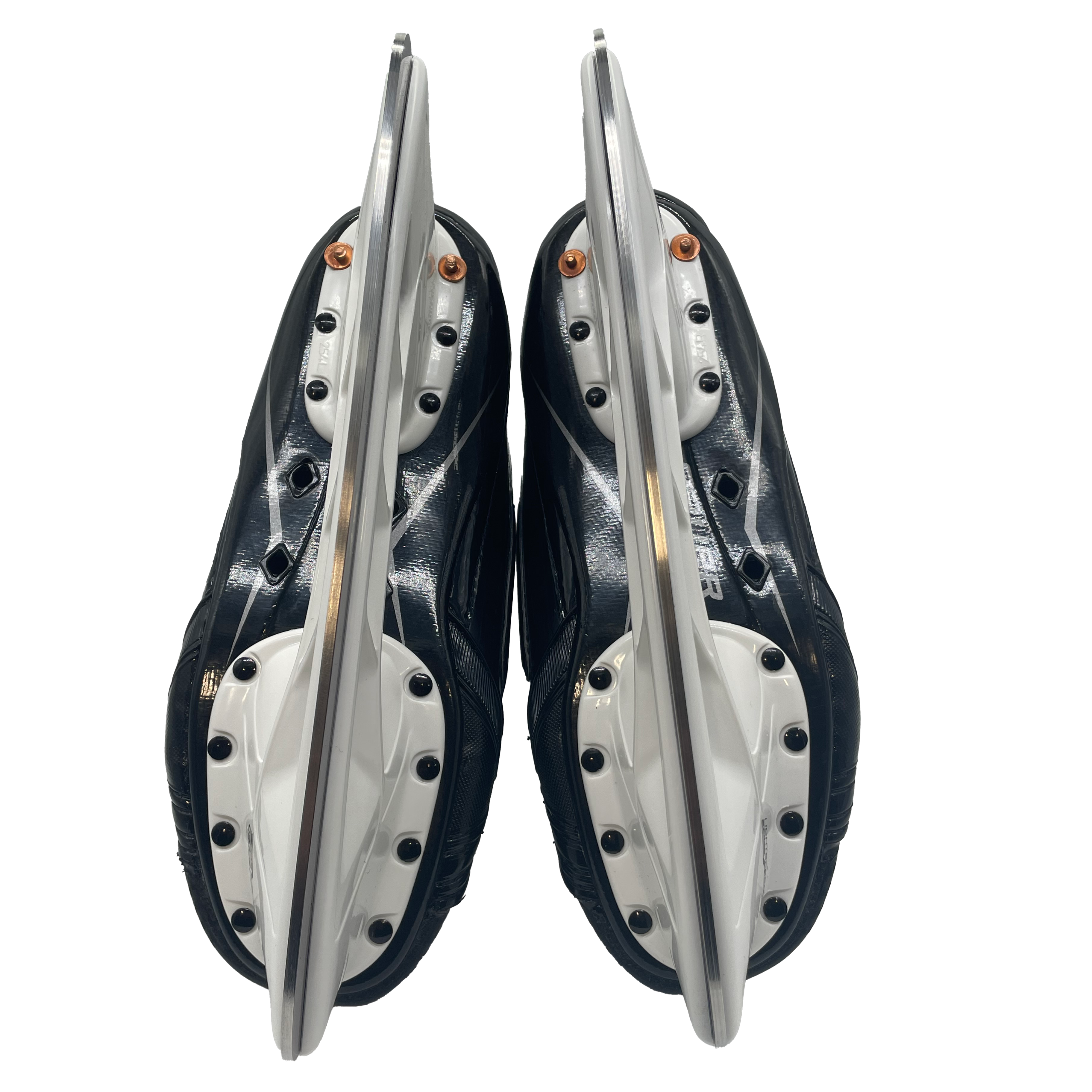 Bauer Supreme Ultrasonic - Patins de hockey Pro Stock neufs - Taille 6D (vert)