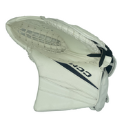 CCM Axis XF Pro - Nouveau gant de gardien Pro Stock (blanc/bleu marine)