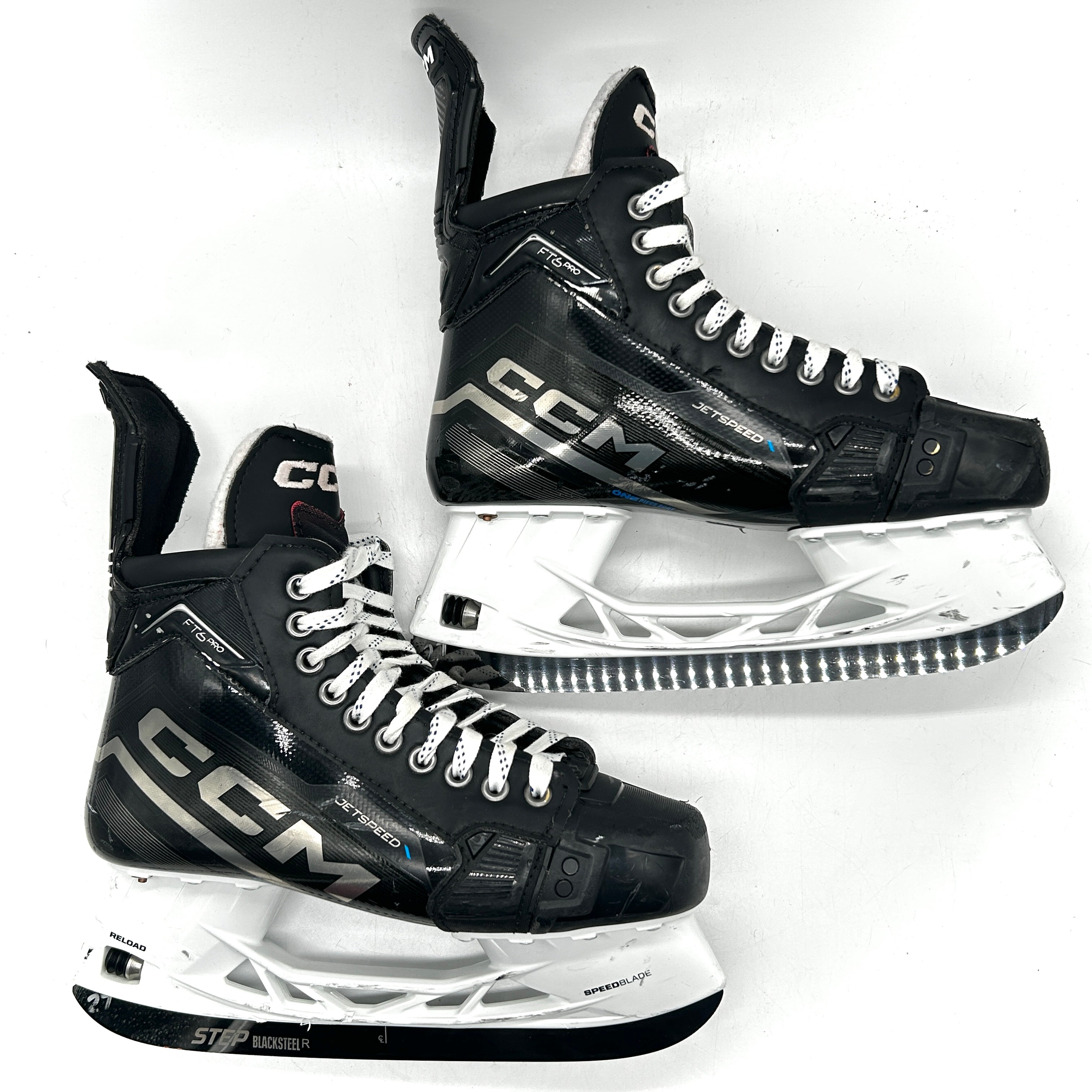 CCM Jetspeed FT6 Pro - Used NHL Pro Stock Skates - Tyson Jost - Size 7.5 #3