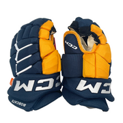 CCM HGPJSXP - Gant NCAA Pro Stock (bleu marine/jaune)