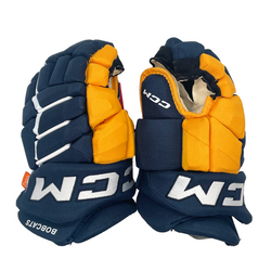 CCM HGPJSXP - Intermediate Pro Stock Glove (Navy/Yellow)
