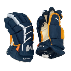 CCM HGPJSXP - Intermediate Pro Stock Glove (Navy/Yellow)