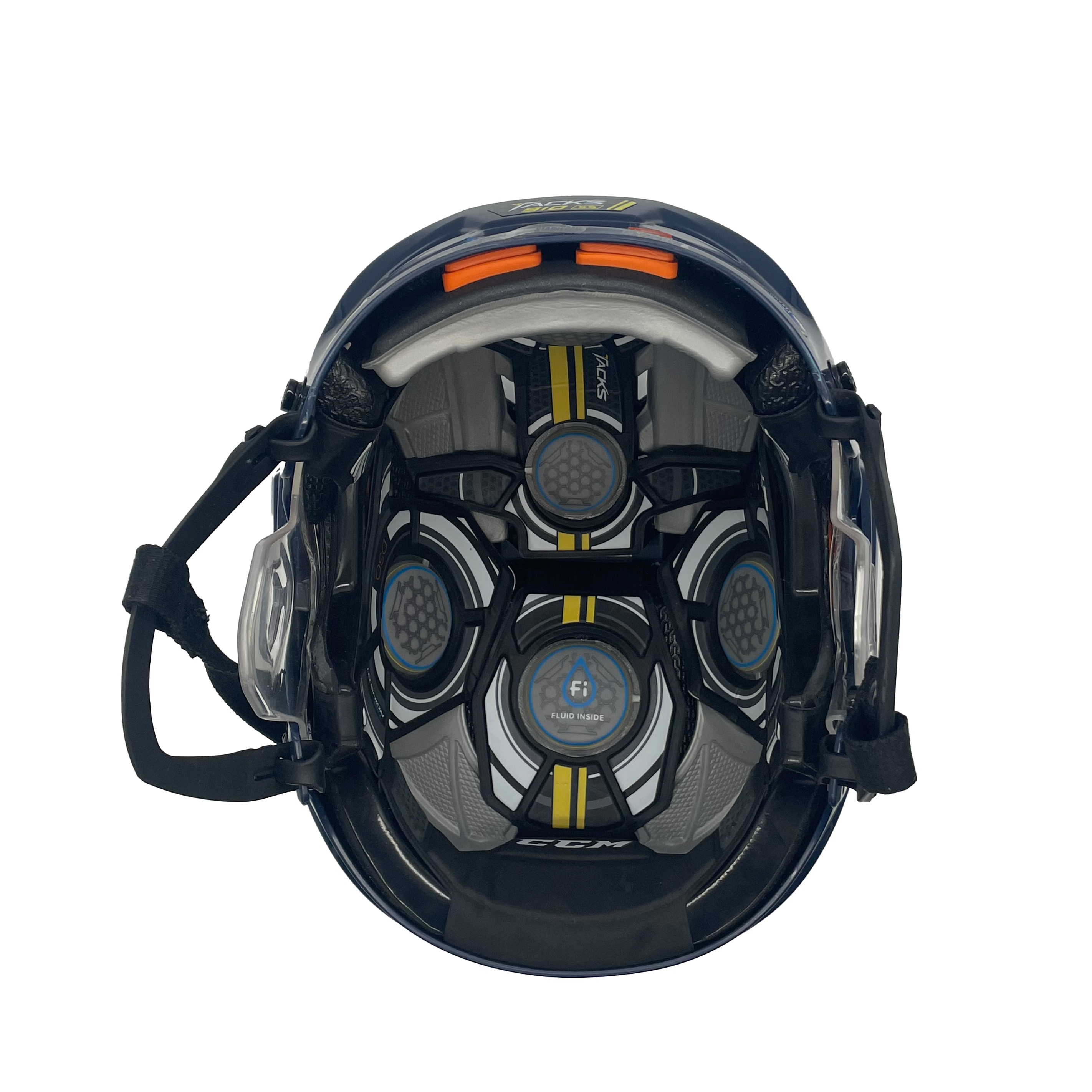 CCM Tacks 910 - Casque de hockey (bleu marine)