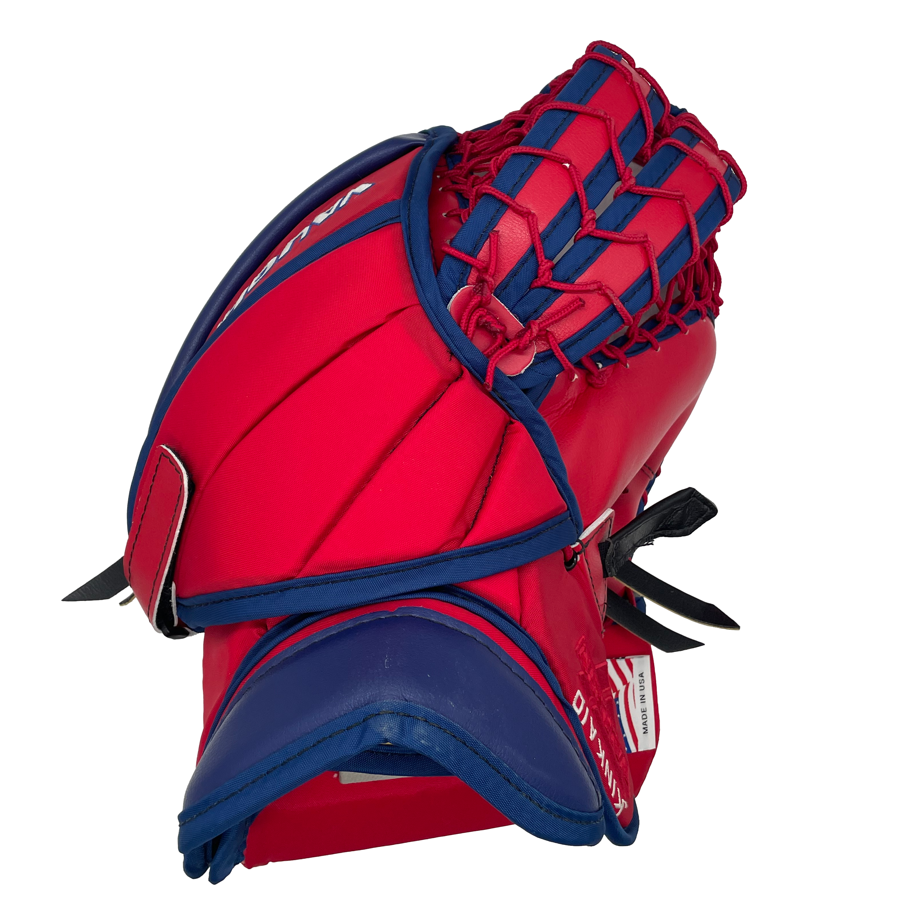 Vaughn Velocity V9 - Nouveau gant de gardien Pro Stock - Keith Kinkaid (rouge/bleu)