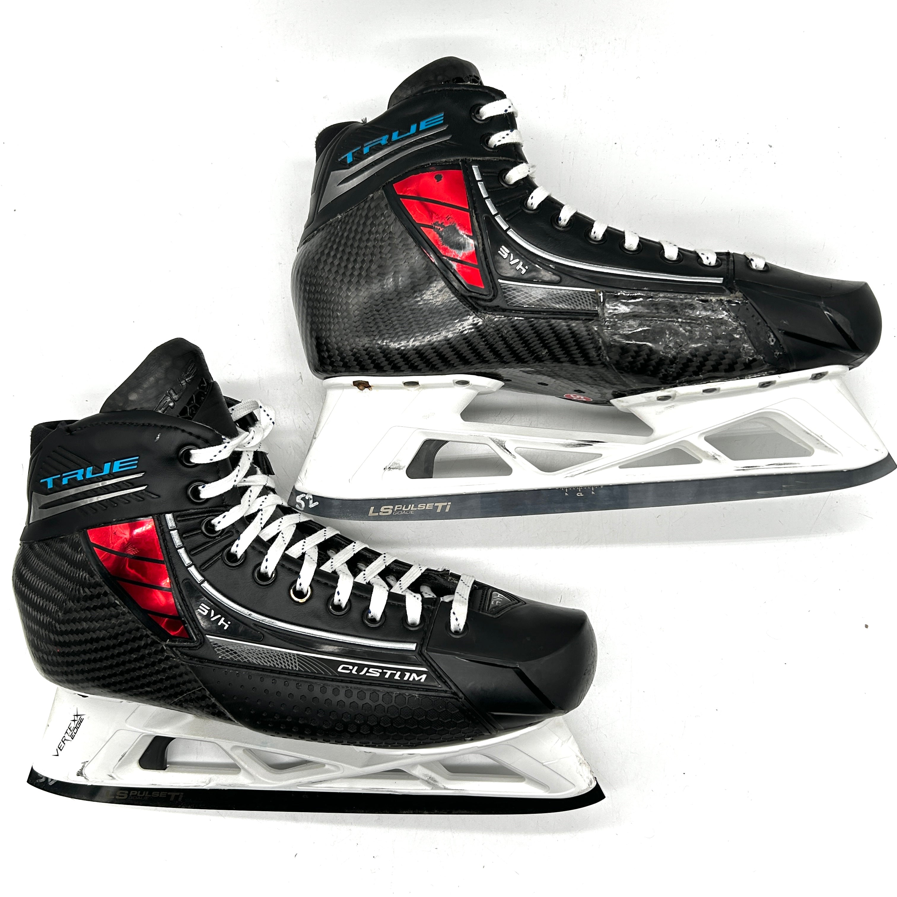 TRUE Pro Custom - Used NHL Pro Stock Goalie Skates - Pyotr Kochetkov - Size 11