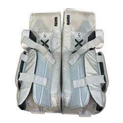 Bauer Vapor Hyperlite 2 - Ensemble de gardien de but complet Pro Stock Senior d'occasion (blanc)