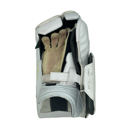 Bauer Vapor Hyperlite 2 - Ensemble de gardien de but complet Pro Stock Senior d'occasion (blanc)
