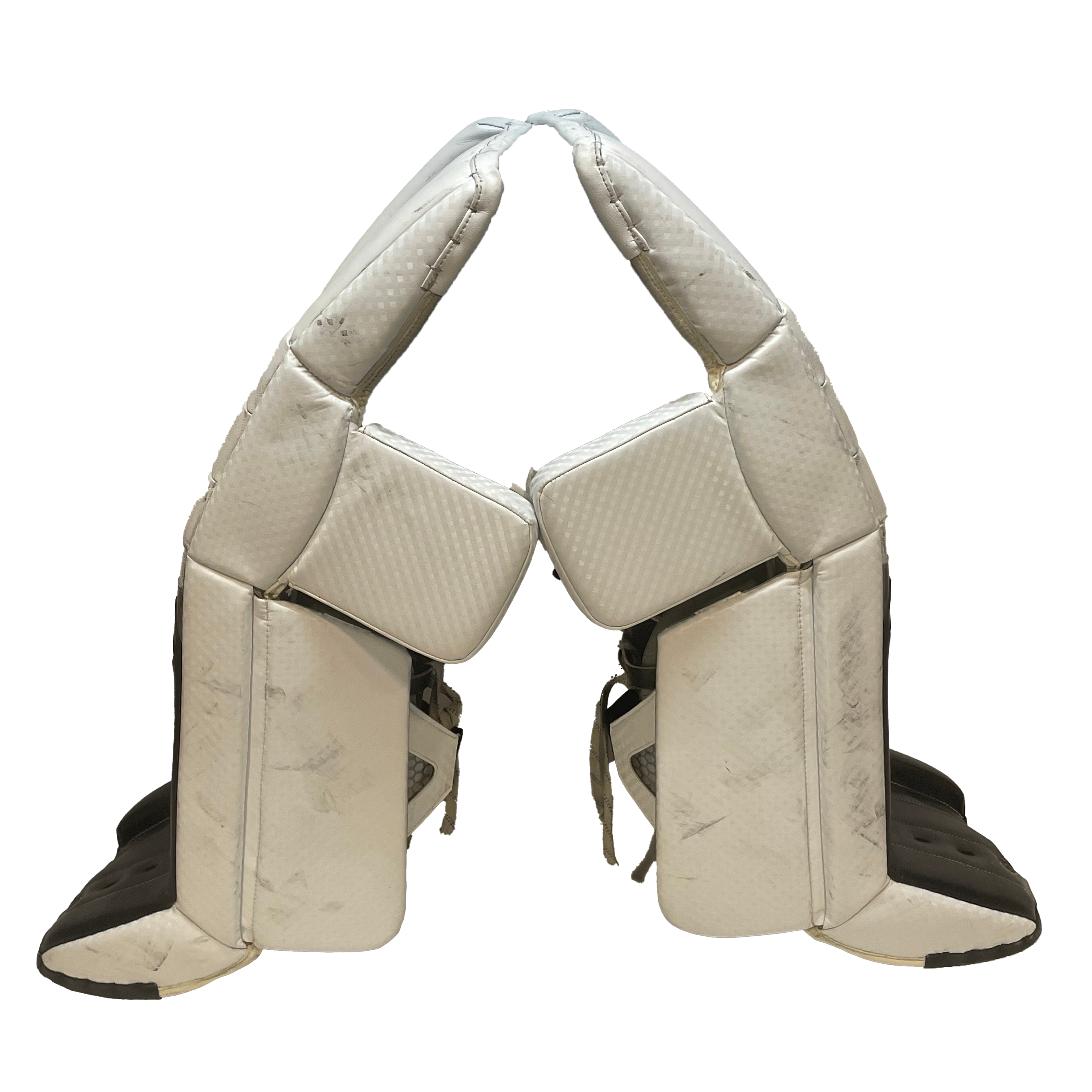 Vaughn Velocity VE8 Pro Carbon - Ensemble de gardien de but Pro d'occasion (blanc/noir/argent)