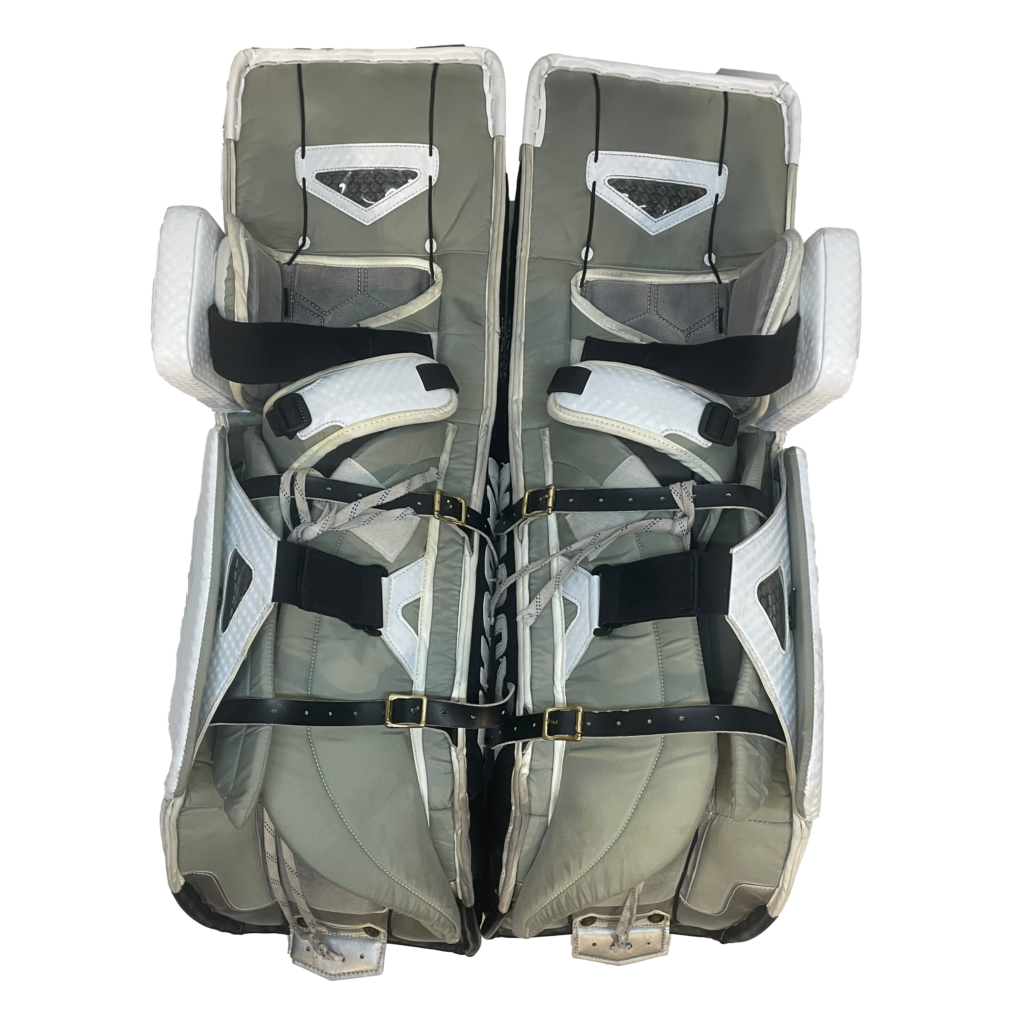 Vaughn Velocity VE8 Pro Carbon - Ensemble de gardien de but Pro d'occasion (blanc/noir/argent)