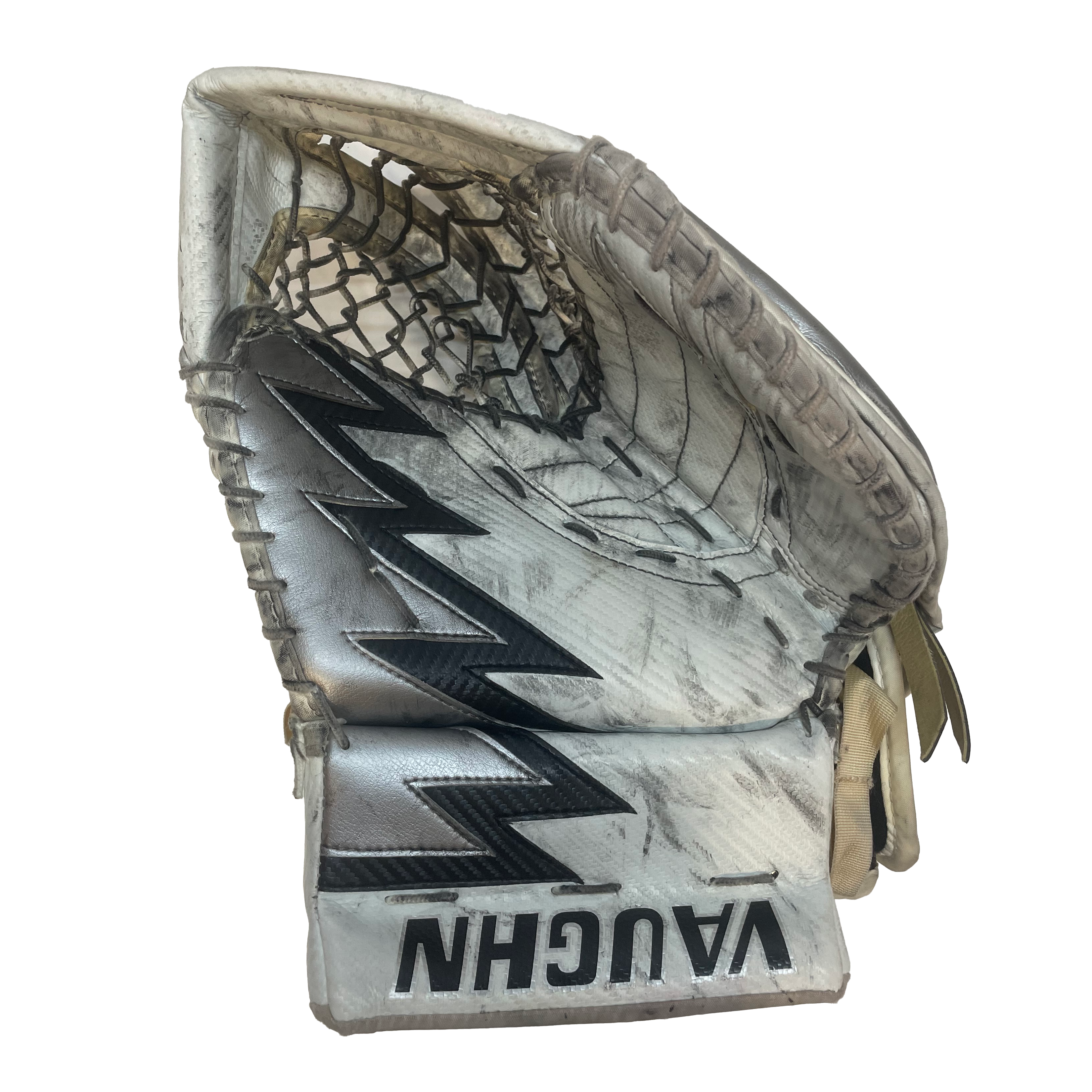 Vaughn Velocity VE8 Pro Carbon - Ensemble de gardien de but Pro d'occasion (blanc/noir/argent)