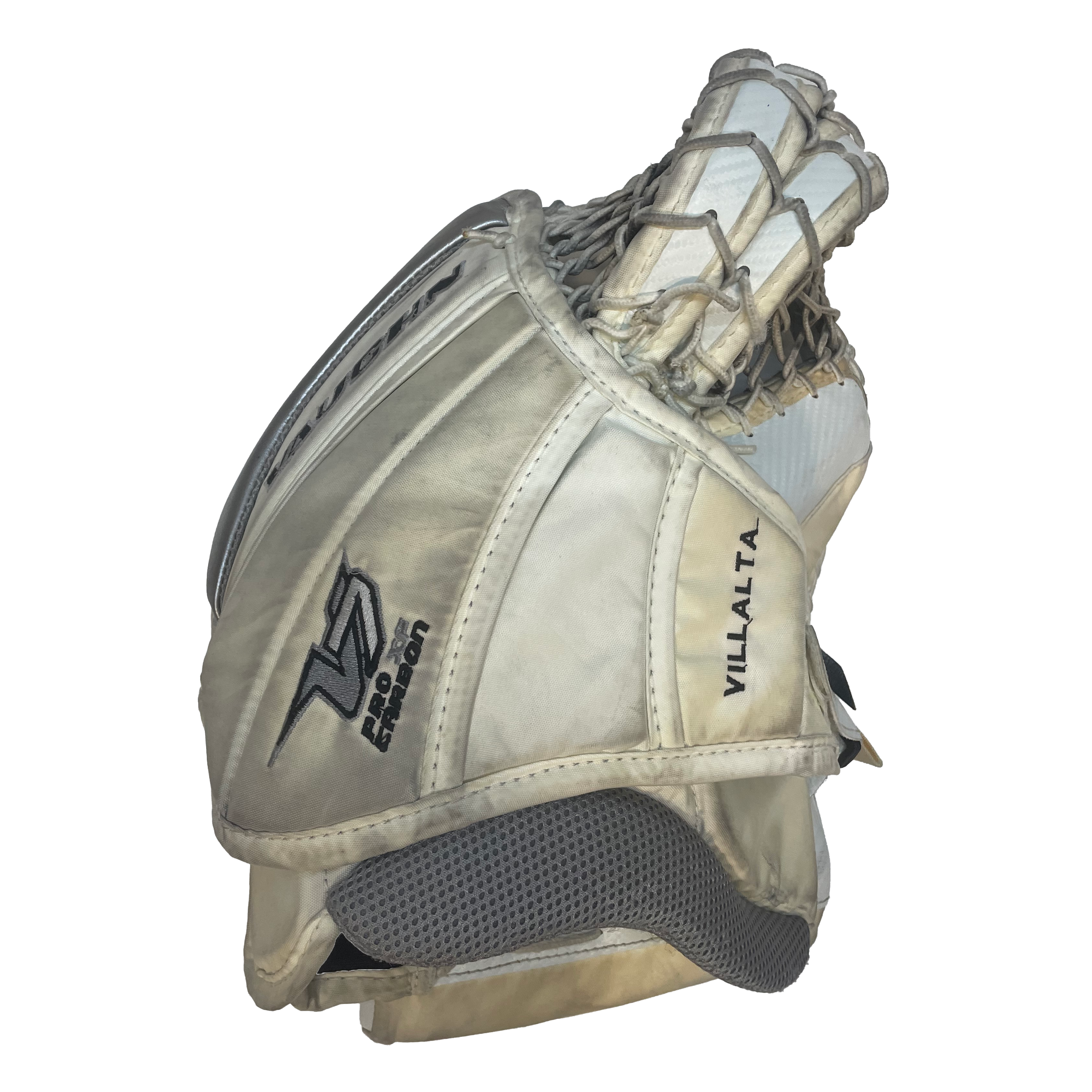 Vaughn Velocity VE8 Pro Carbon - Ensemble de gardien de but Pro d'occasion (blanc/noir/argent)