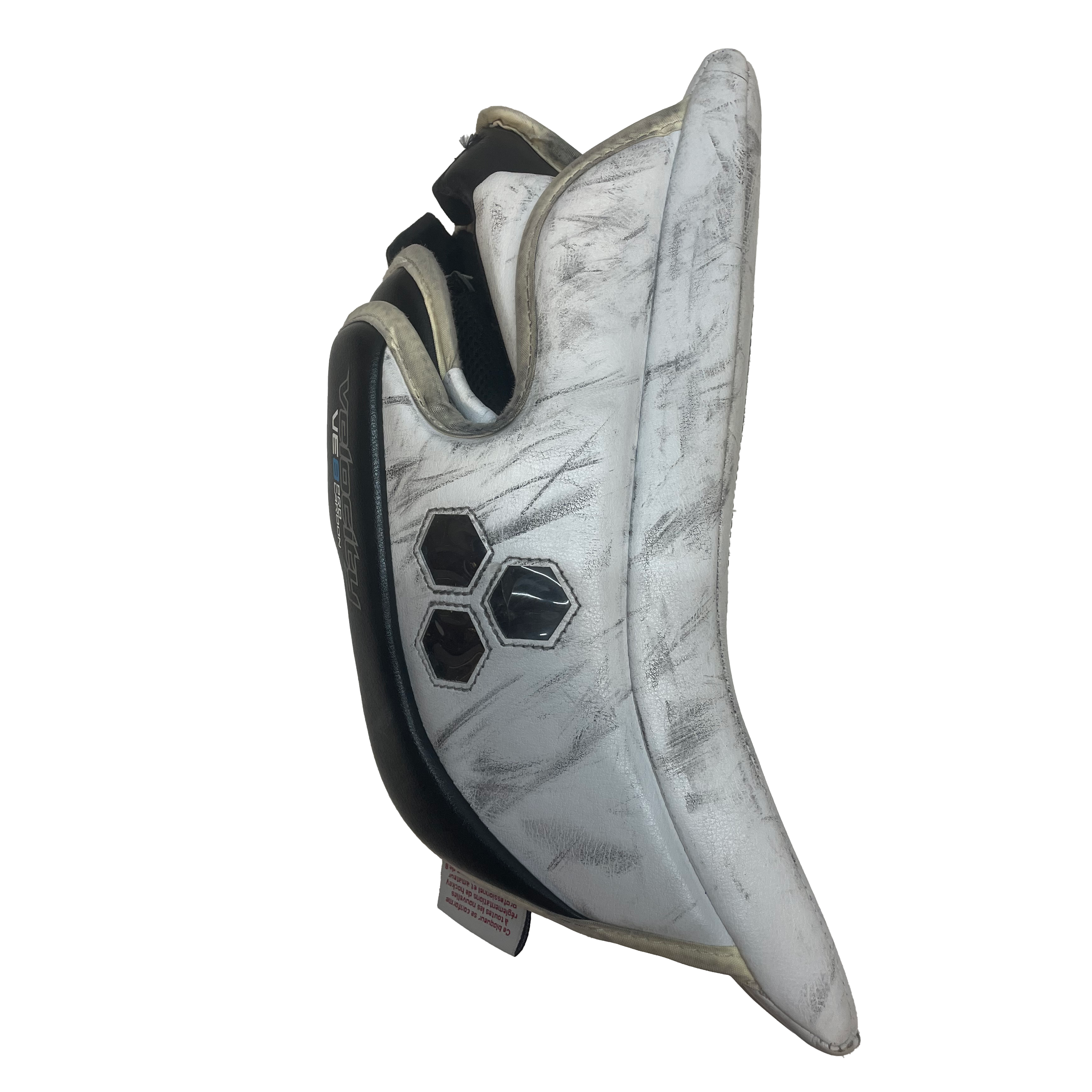 Vaughn Velocity VE8 Pro Carbon - Ensemble de gardien de but Pro d'occasion (blanc/noir/argent)