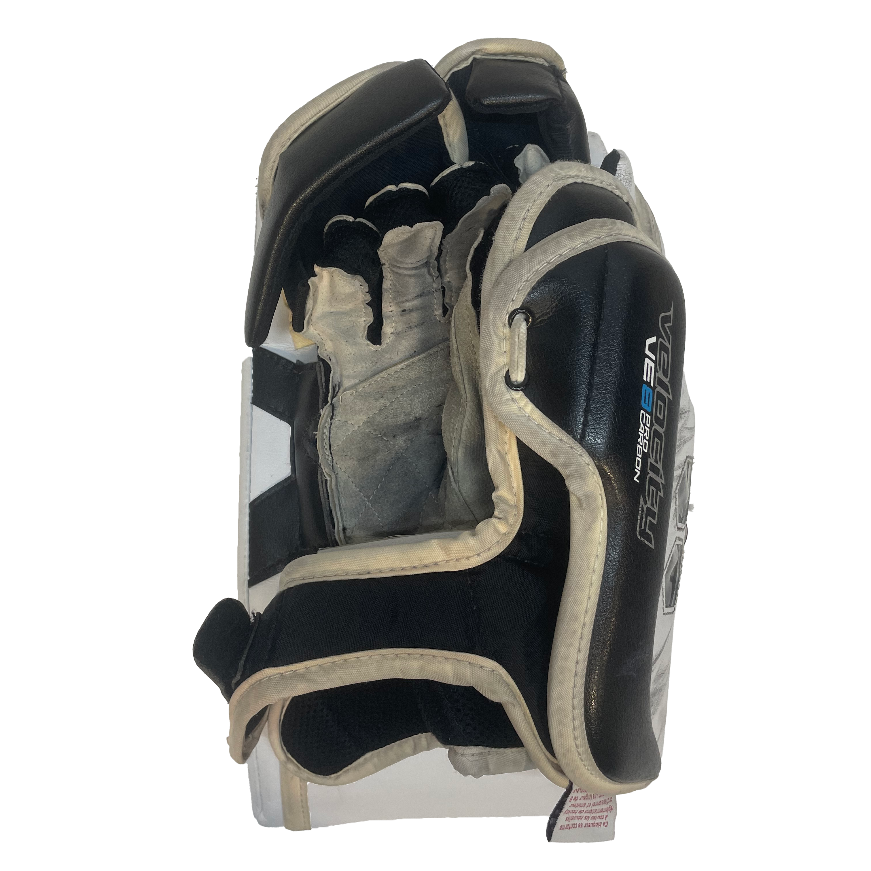 Vaughn Velocity VE8 Pro Carbon - Ensemble de gardien de but Pro d'occasion (blanc/noir/argent)