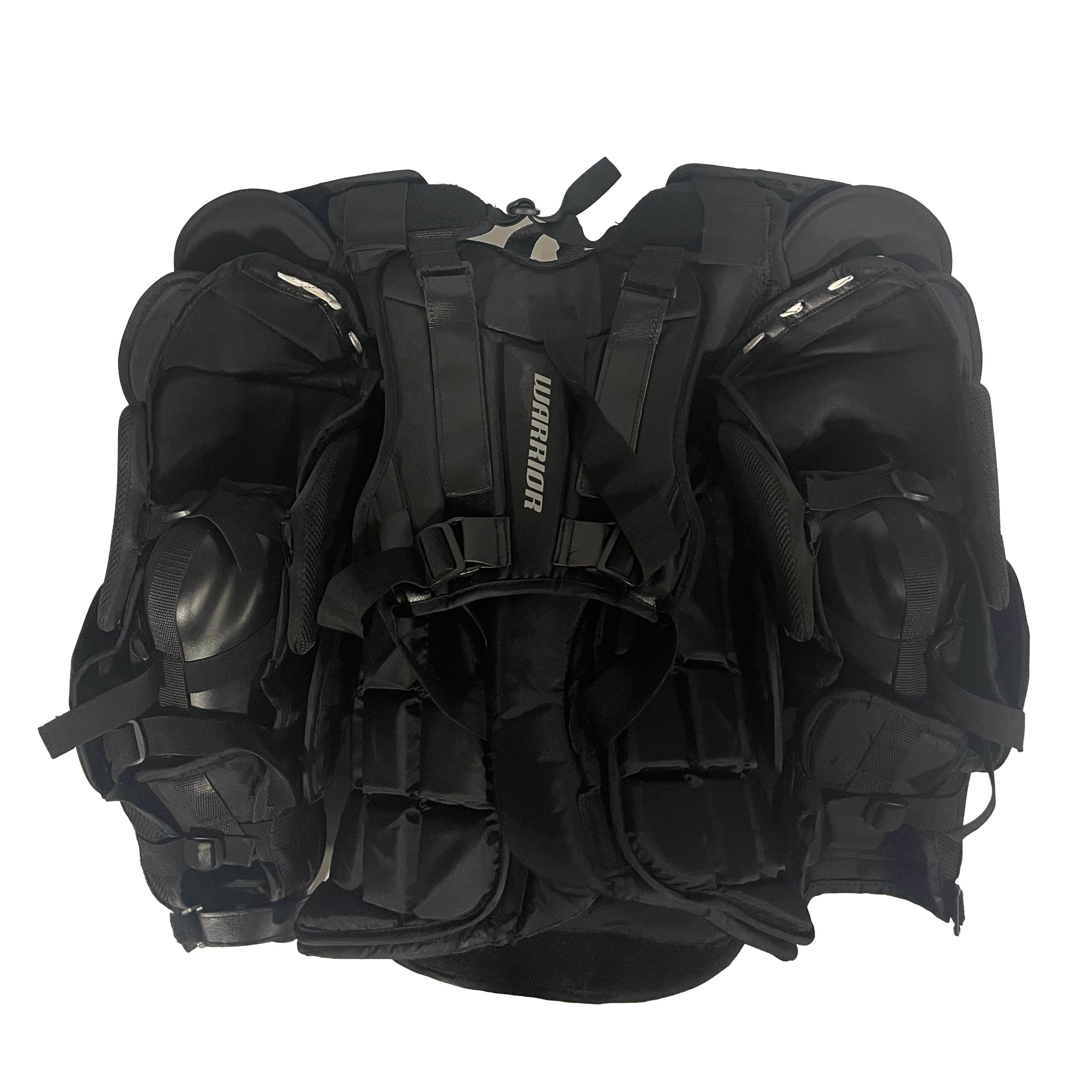 Warrior Ritual RX3 Pro+ - Nouveau plastron de gardien de but Pro Stock (noir/gris)