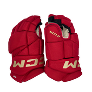 CCM HGJSPP - Gant NHL Pro Stock - Dryden Hunt (rouge/or) *Classique Héritage* 