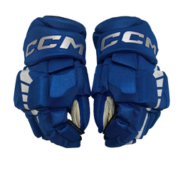 CCM HGJSPP - Gant de hockey Pro Stock d'occasion (bleu)