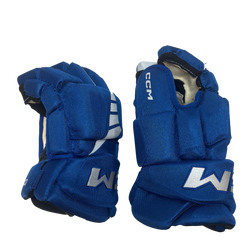 CCM HGJSPP - Gant de hockey Pro Stock d'occasion (bleu)