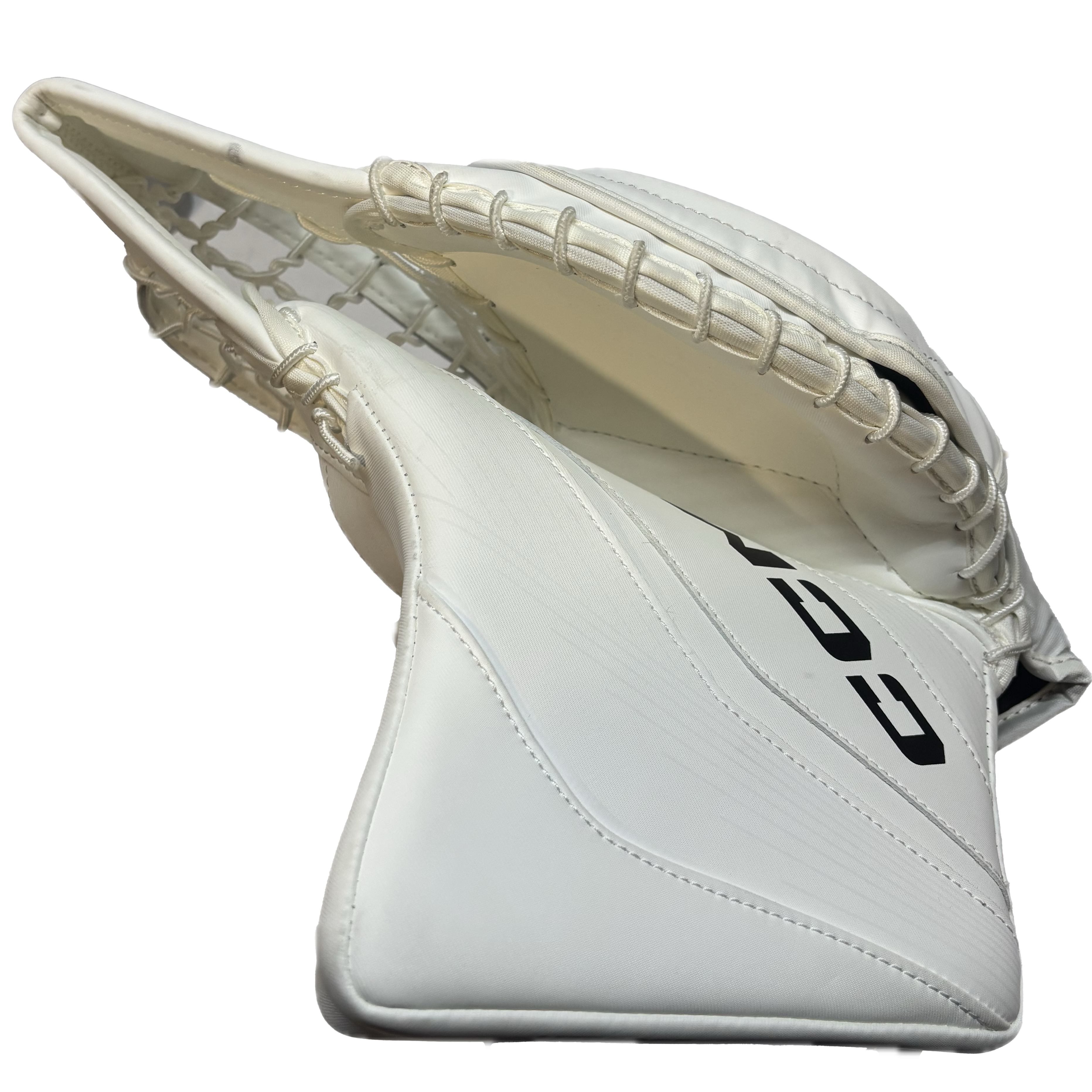 CCM Extreme Flex 6.5 - New Goalie Trapper - Senior (White)