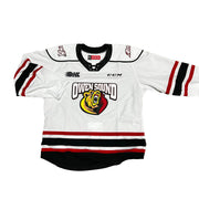 OHL - Owen Sound Attack Game Jersey (White/Black/Red)