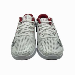 Nike - Chaussures d'entraînement Metcon 6 (Blanc/Cramoisi)