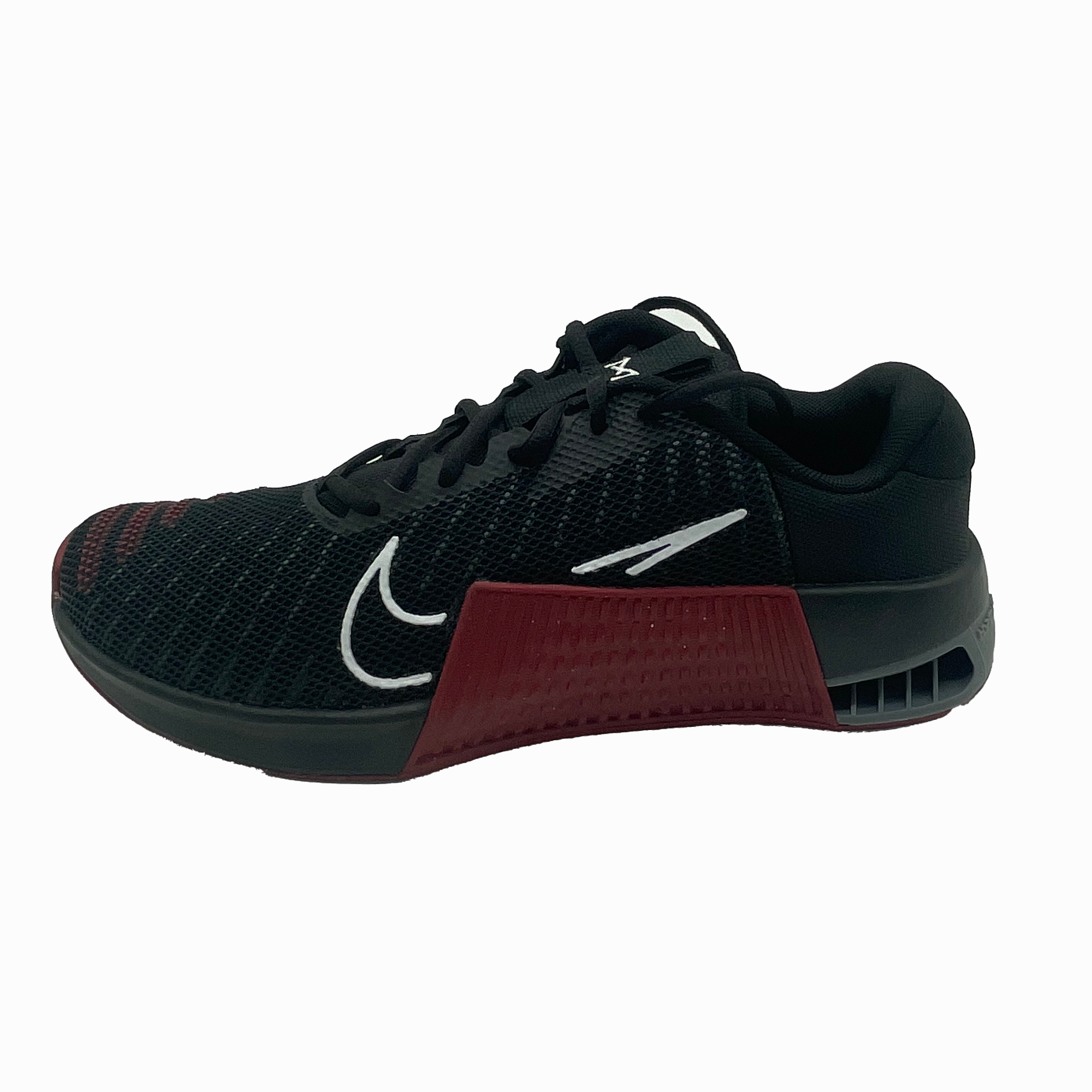 Nike - Chaussures d'entraînement Metcon 9 (Noir/Cramoisi)