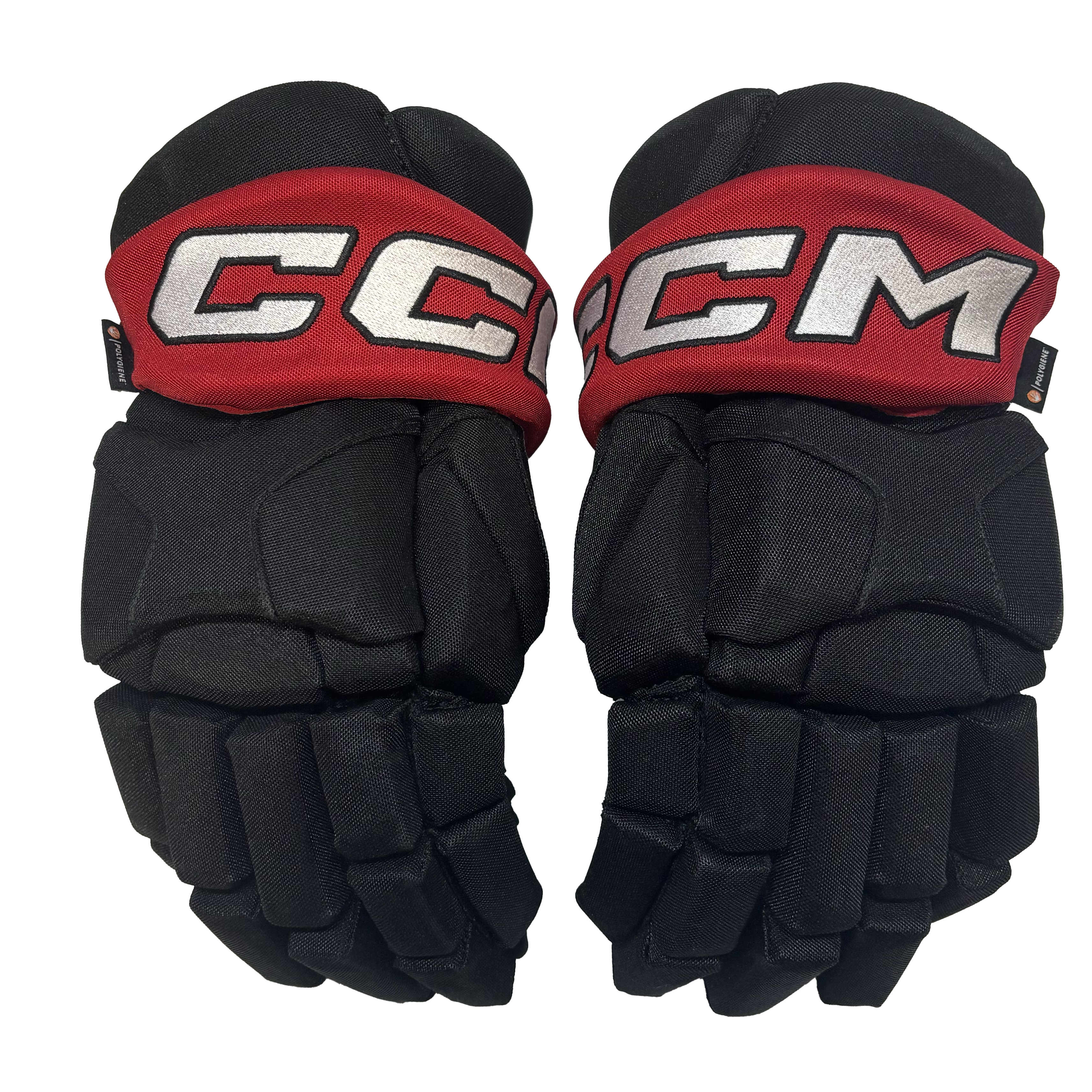 CCM HG95T - Pro Stock Hockey Glove (Black/Red)