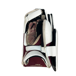 True Catalyst PX3 - Bloqueur de gardien de but Pro Stock d'occasion (blanc/marron/or)