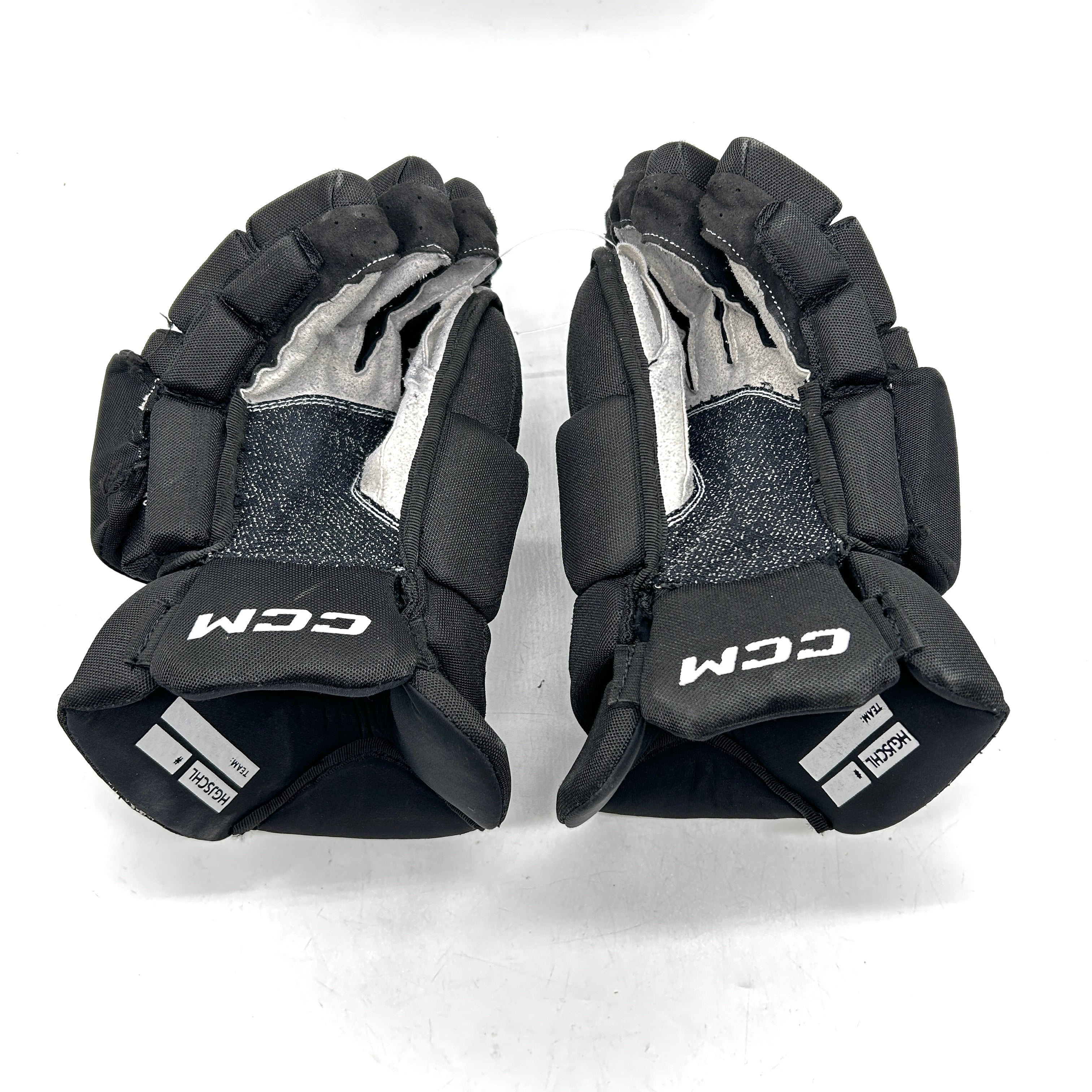 CCM HGJSCHLPP - Used Pro Stock Hockey Gloves (Black)