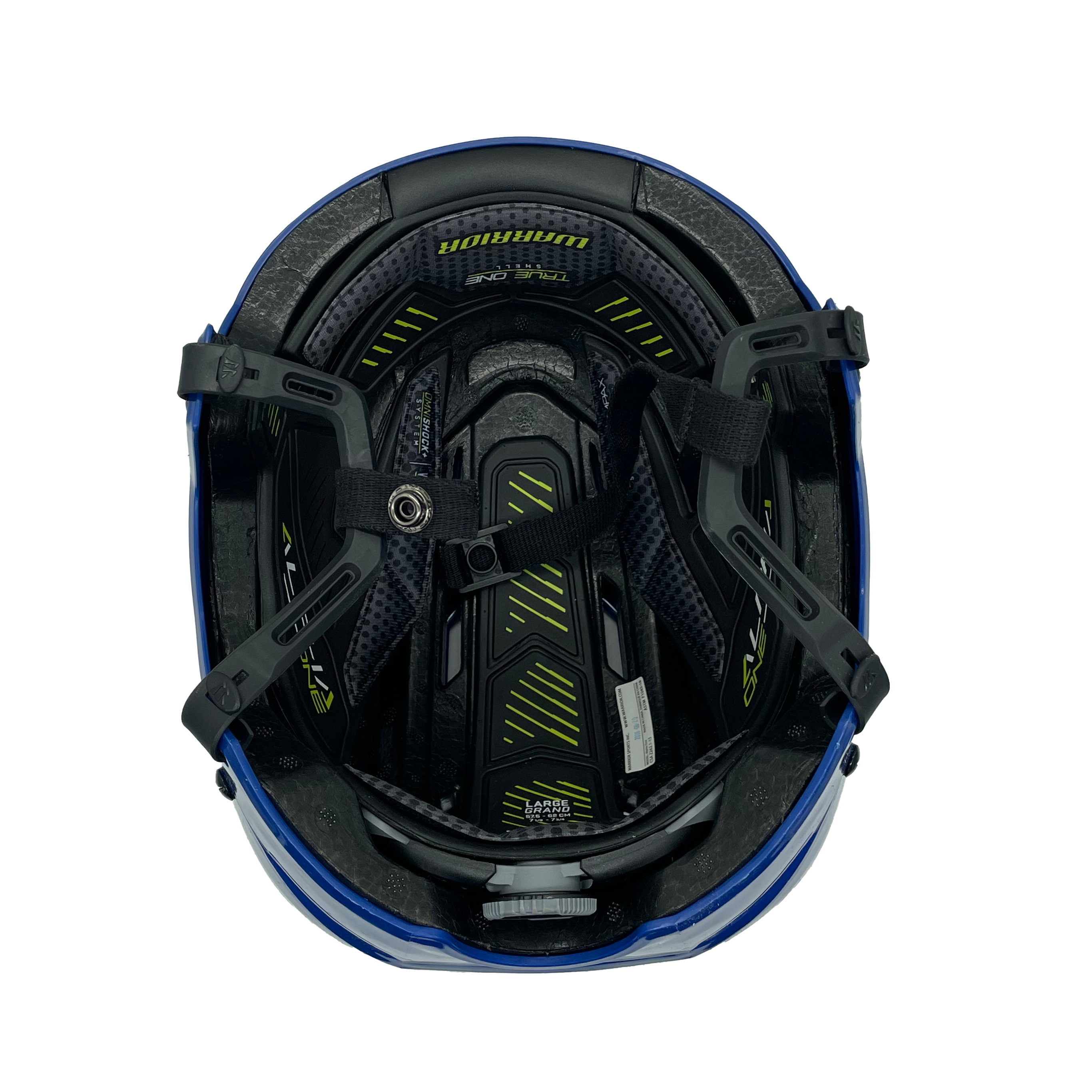 Casque de hockey Warrior Alpha One Pro (bleu roi)