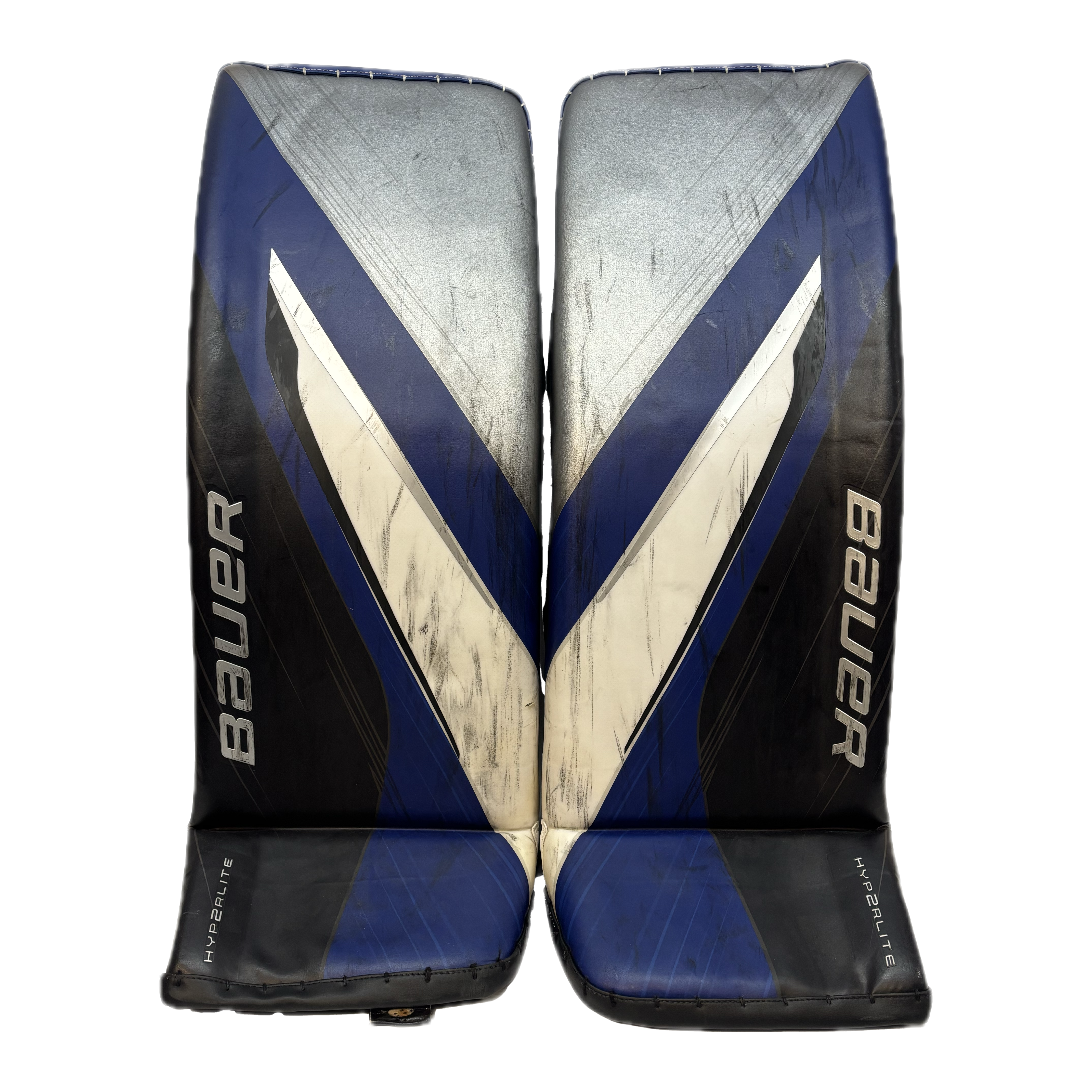 Bauer Vapor Hyperlite 2 - Used Pro Stock Goalie Full Set (Blue/Black)