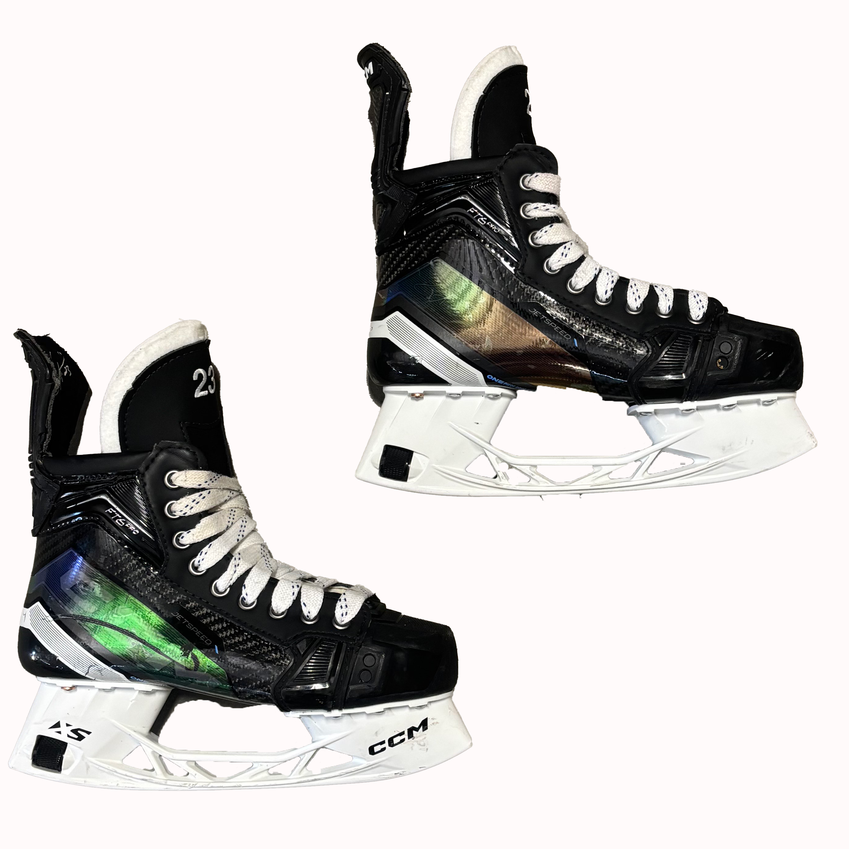 Used - CCM Jetspeed FT6 Pro - Pro Stock Hockey Skates - Erin Ambrose
