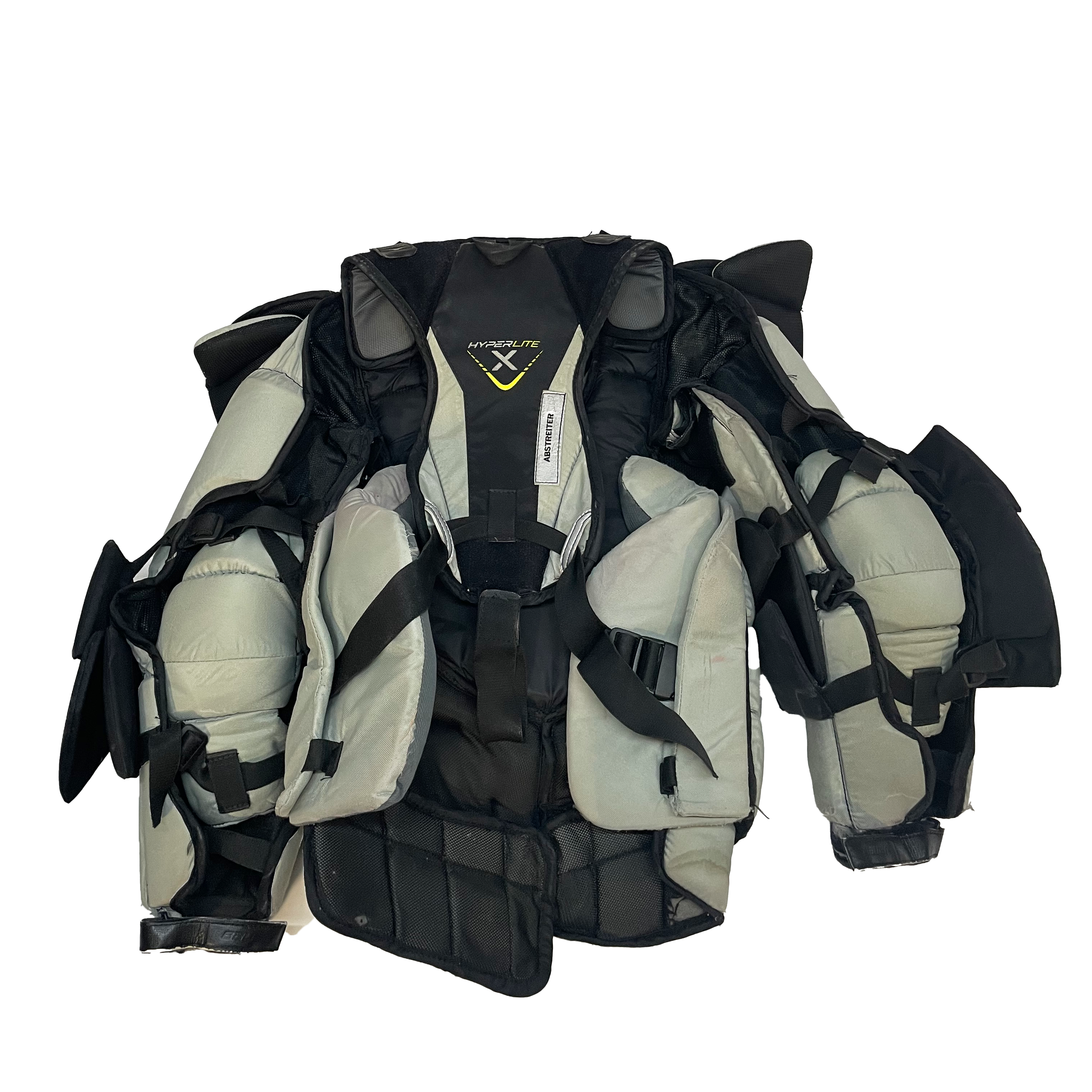 Bauer Vapor Hyperlite - Used Pro Stock Goalie Chest Protector (Light Grey)