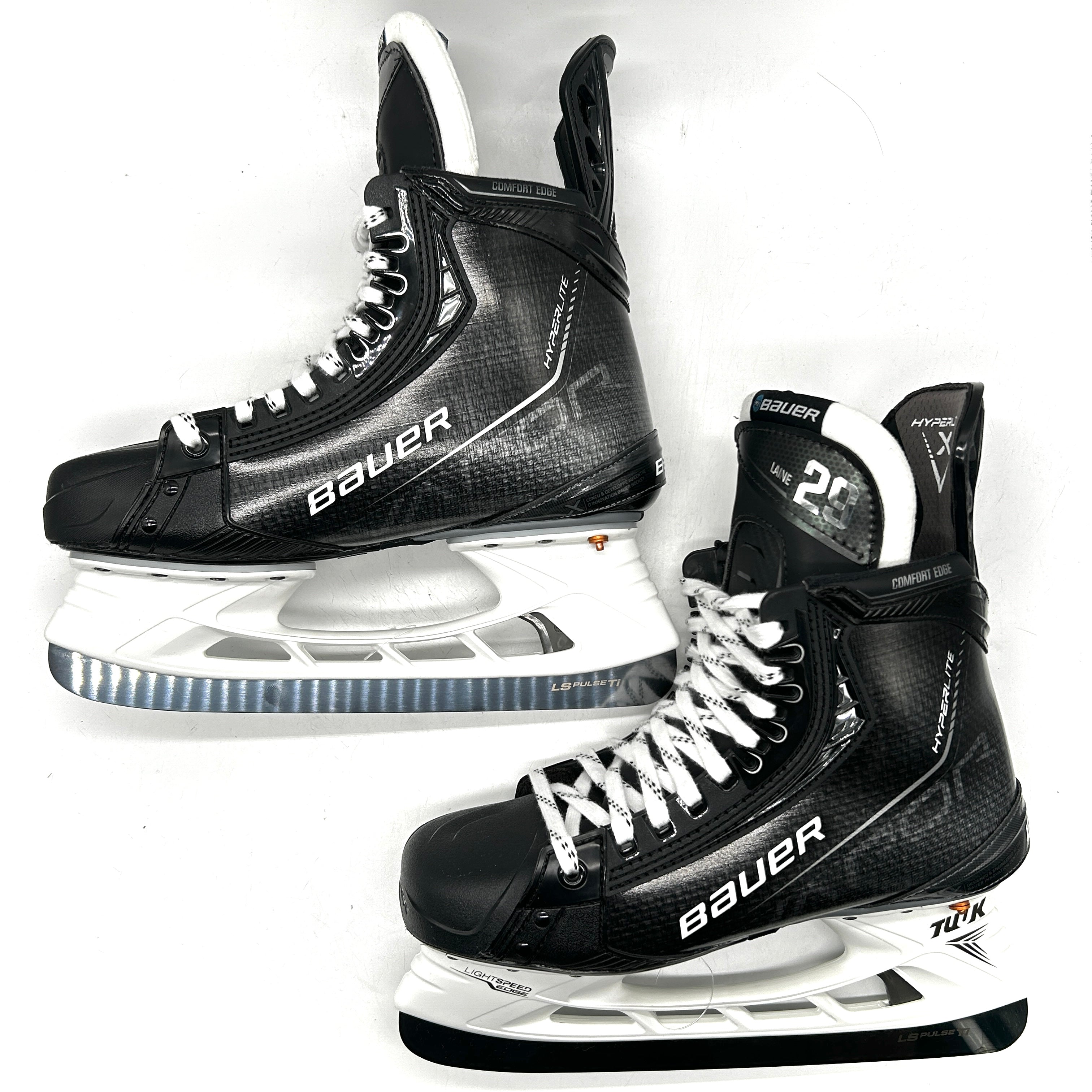 Bauer Vapor Hyperlite - NHL Pro Stock Skates - Patrik Laine - Size 8.5EE