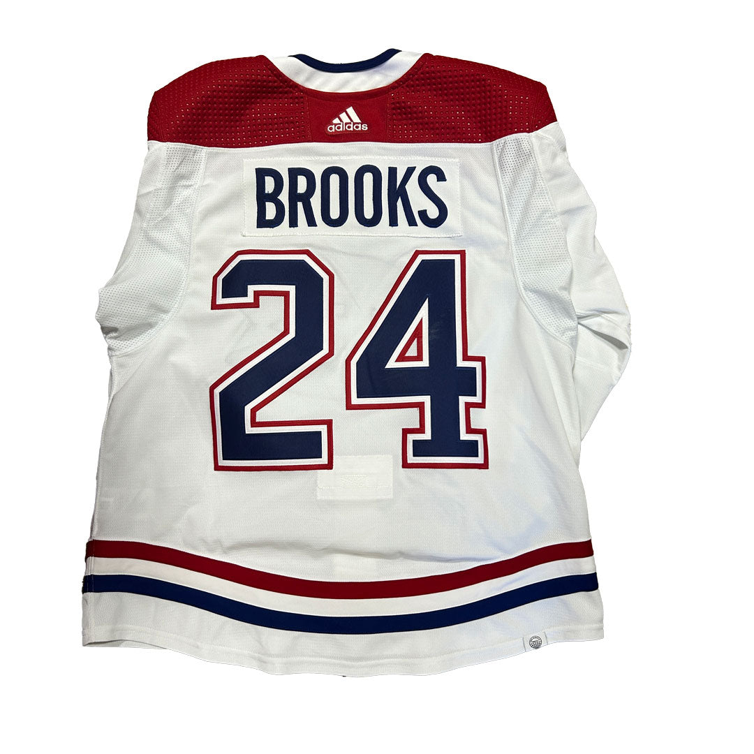 NHL - Montreal Canadiens Used Adidas Game Jersey (White)