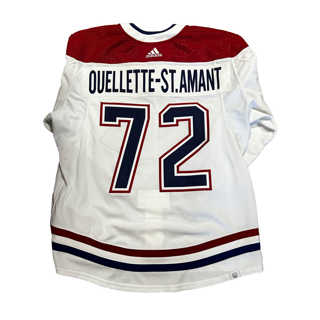 NHL - Montreal Canadiens Used Adidas Game Jersey (White)
