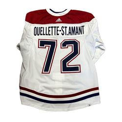 NHL - Montreal Canadiens Used Adidas Game Jersey (White)