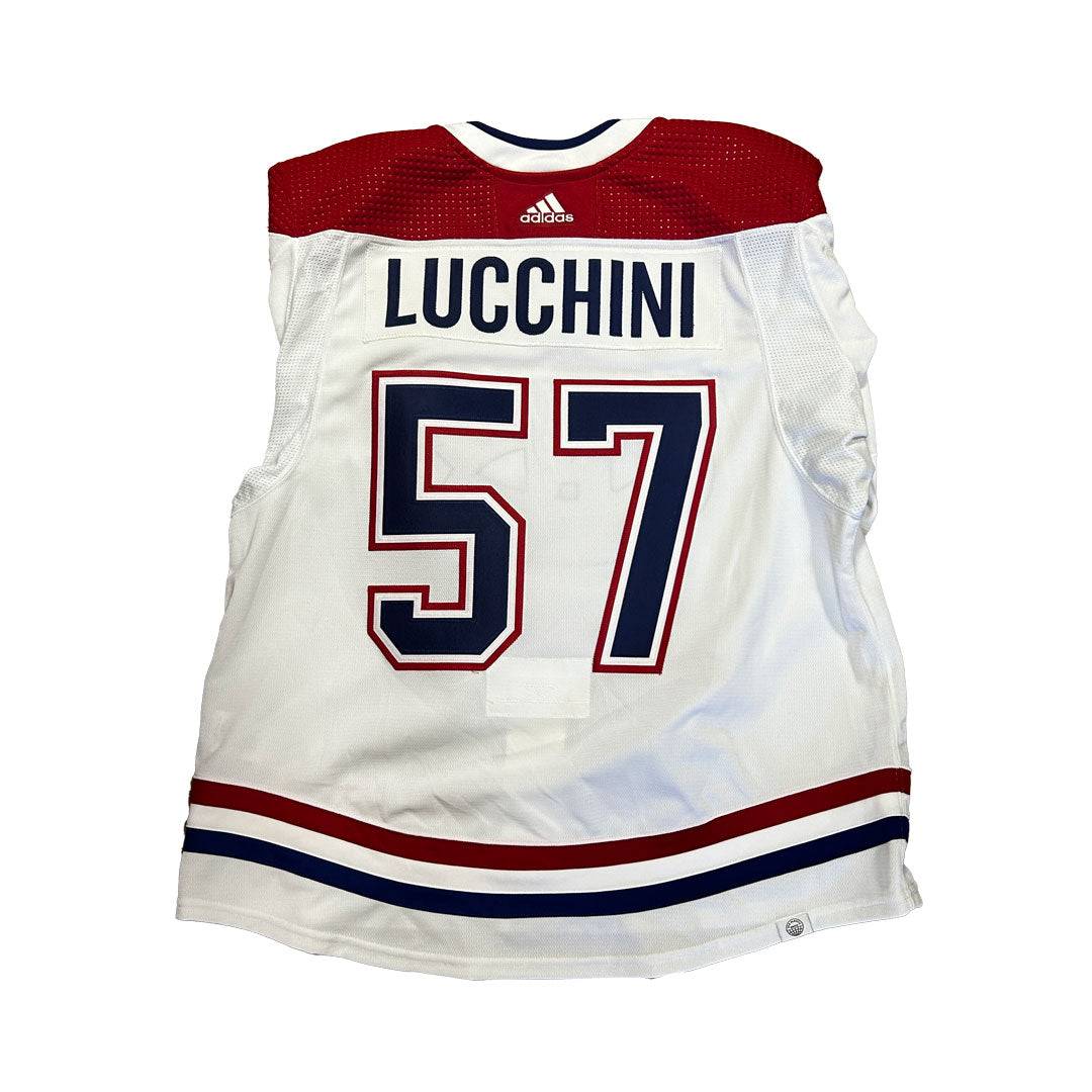NHL - Montreal Canadiens Used Adidas Game Jersey (White)