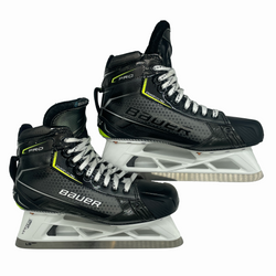 Bauer Pro - Patins de gardien Pro Stock d'occasion - Taille 8.5EE