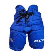 CCM HPG12A - Used NHL Pro Stock Goalie Pants - Montreal Canadiens (Blue/Red/White)
