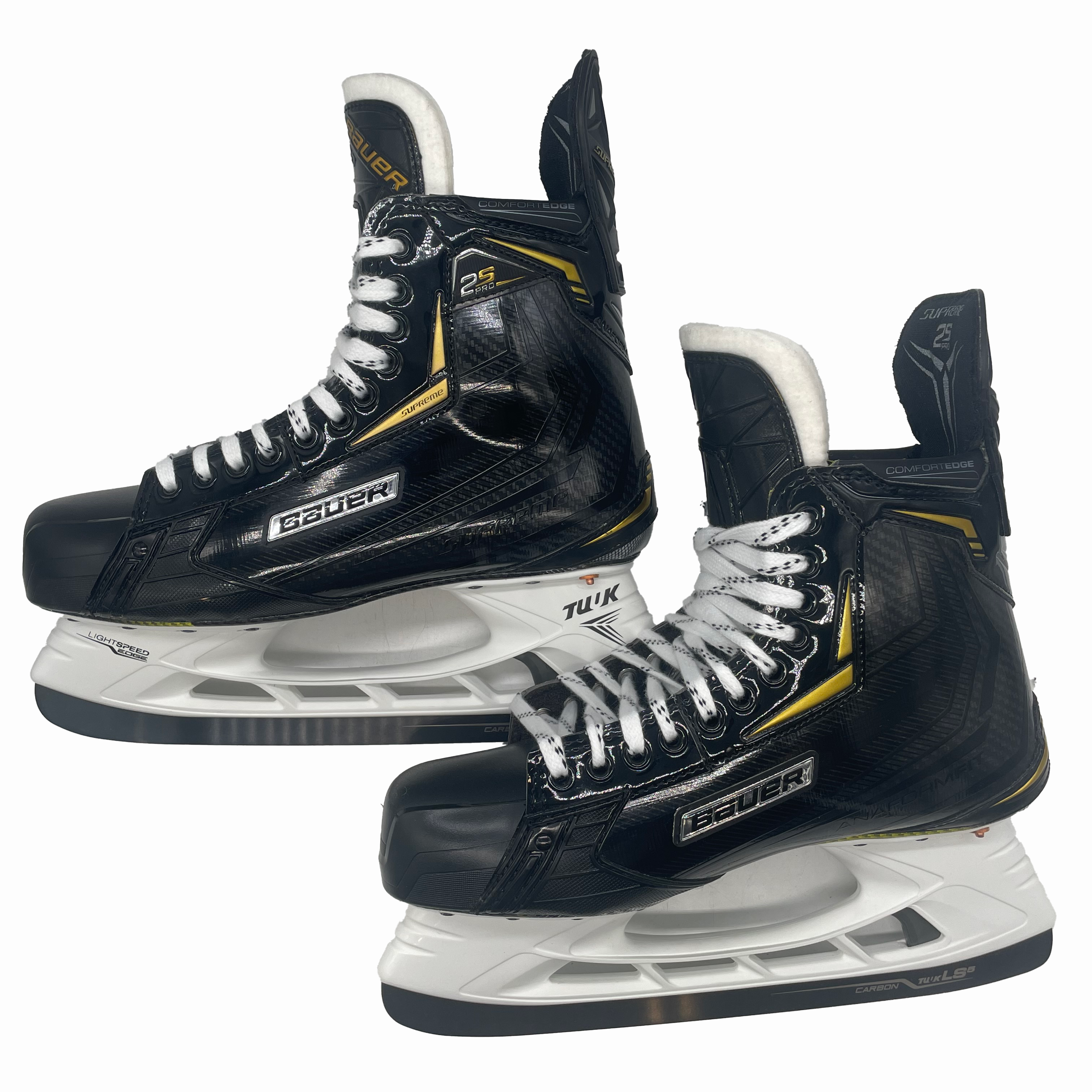 Bauer Supreme 2S Pro - Patins de hockey Pro Stock - Taille R11D L10.625D