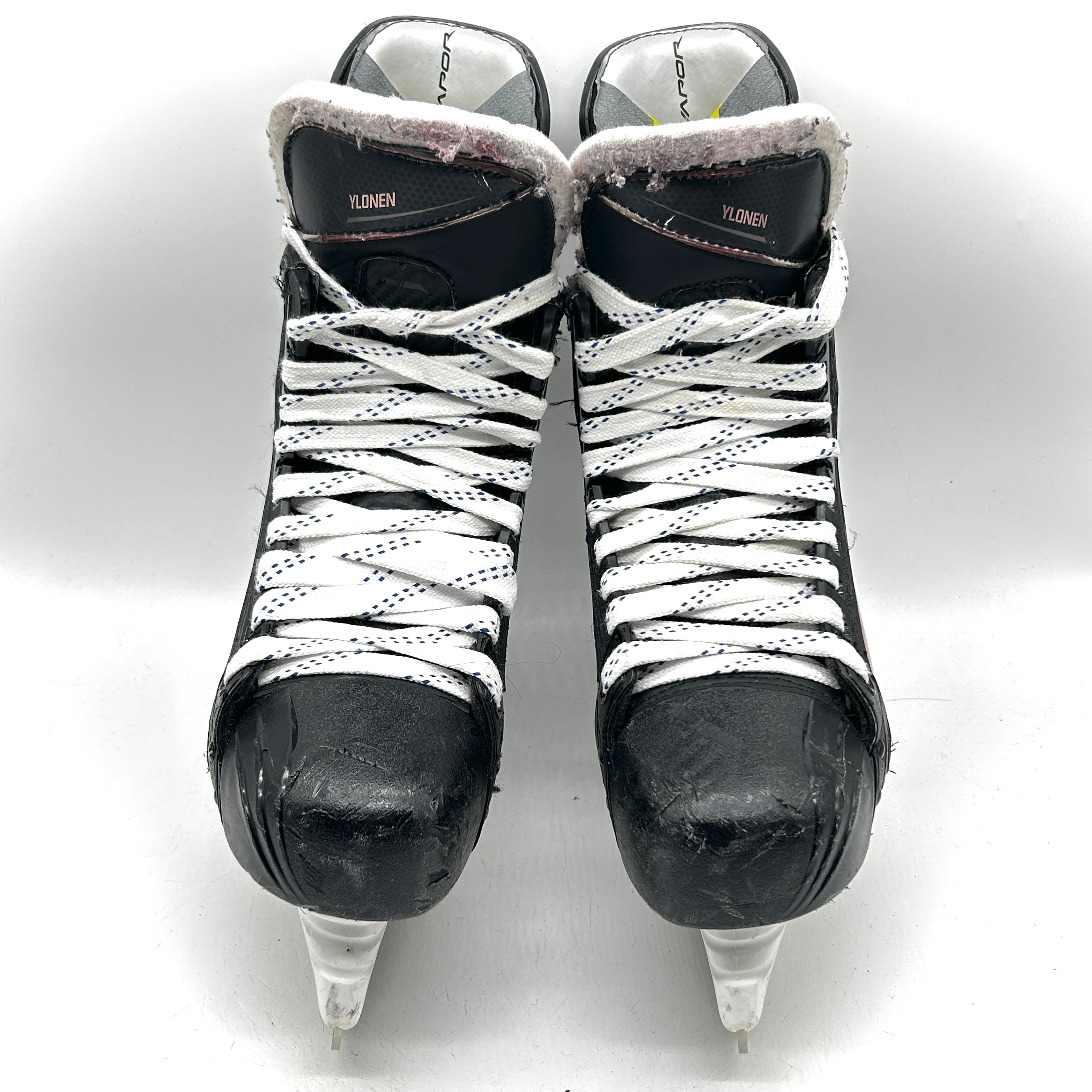 Bauer Vapor Hyperlite 2 - Used NHL Pro Stock Skates - Jesse Ylonen - Size 7.5D