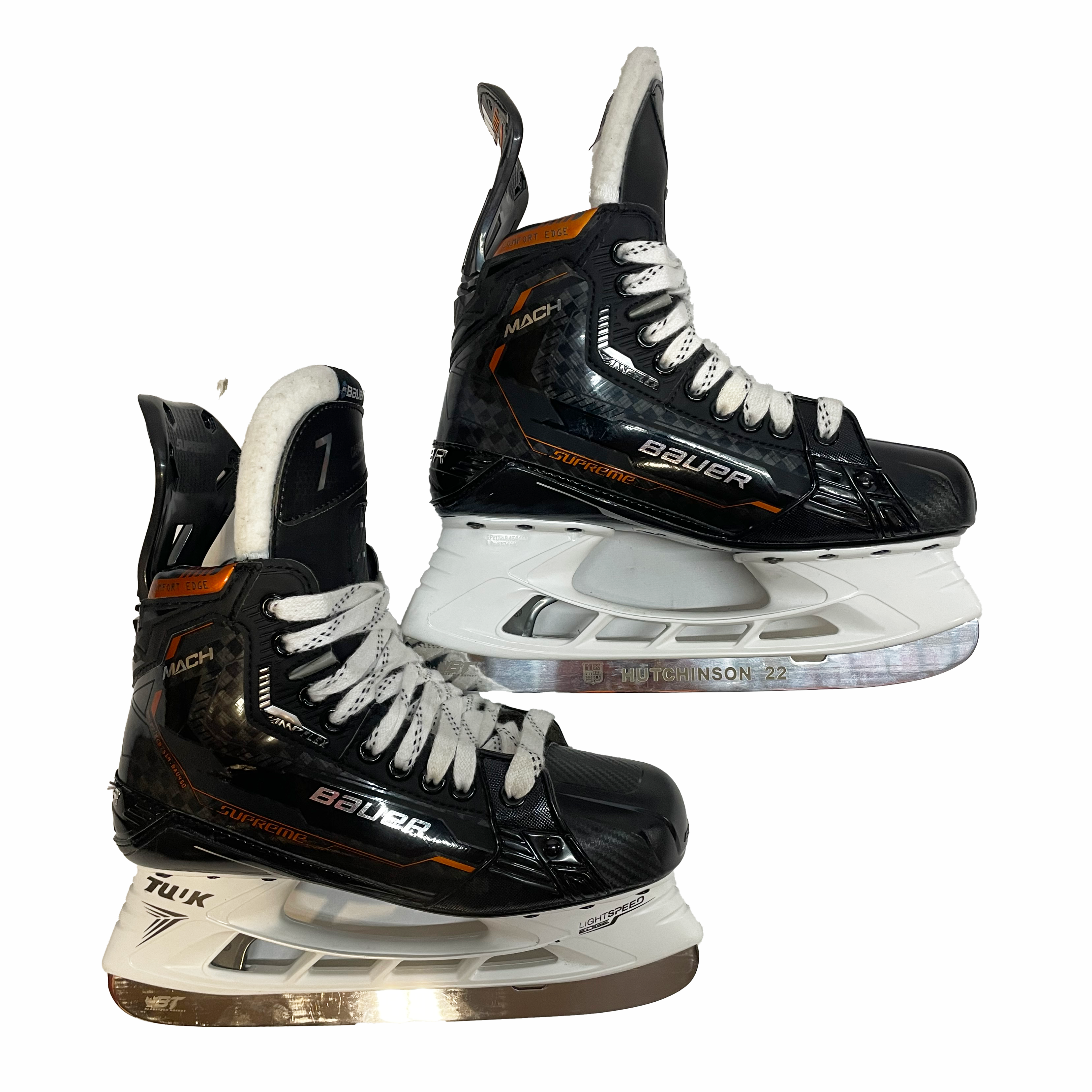 Bauer Supreme Mach - NCCA Pro Hockey Skates - Size 7D
