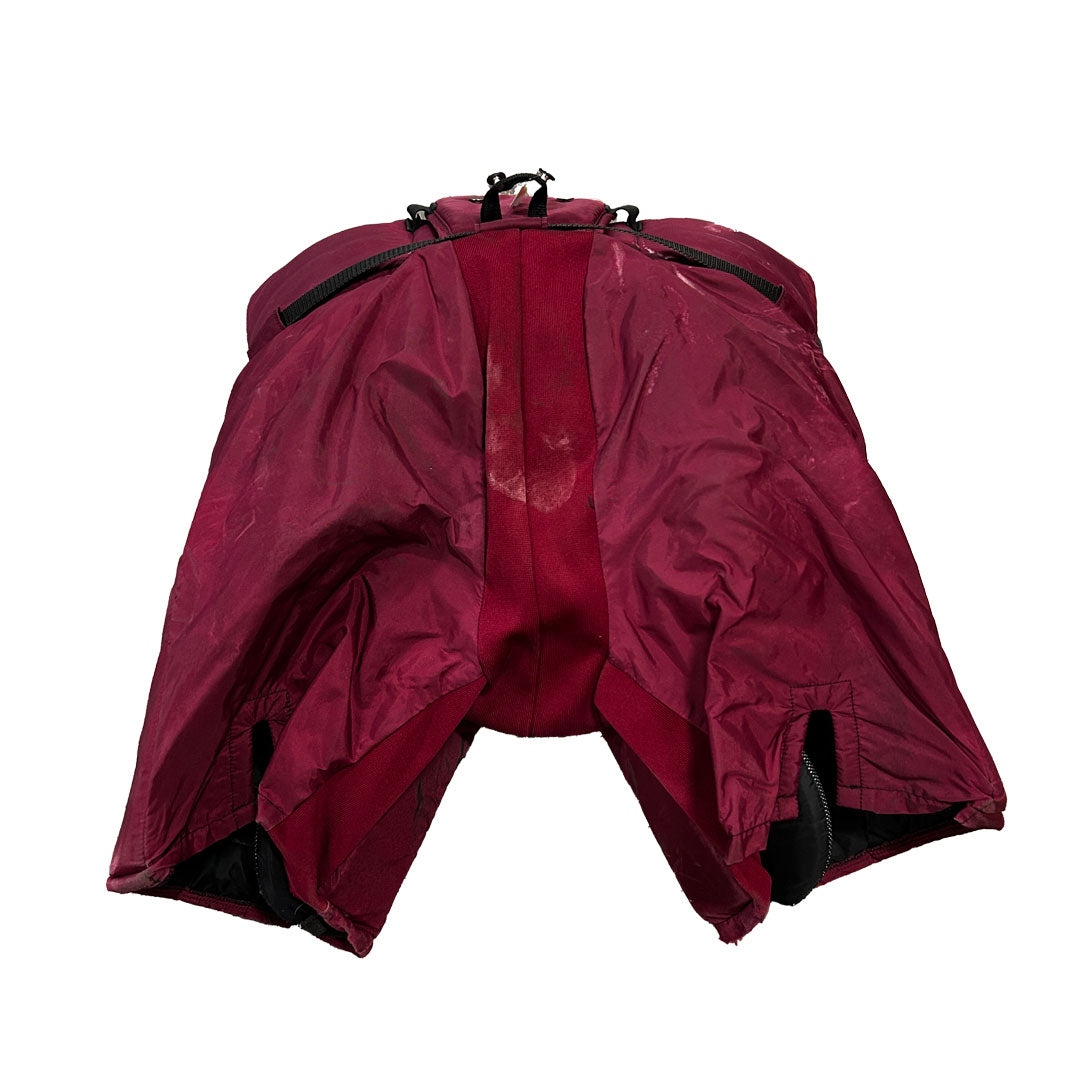 Vaughn Custom - Used NCAA Pro Stock Goalie Pants (Maroon)