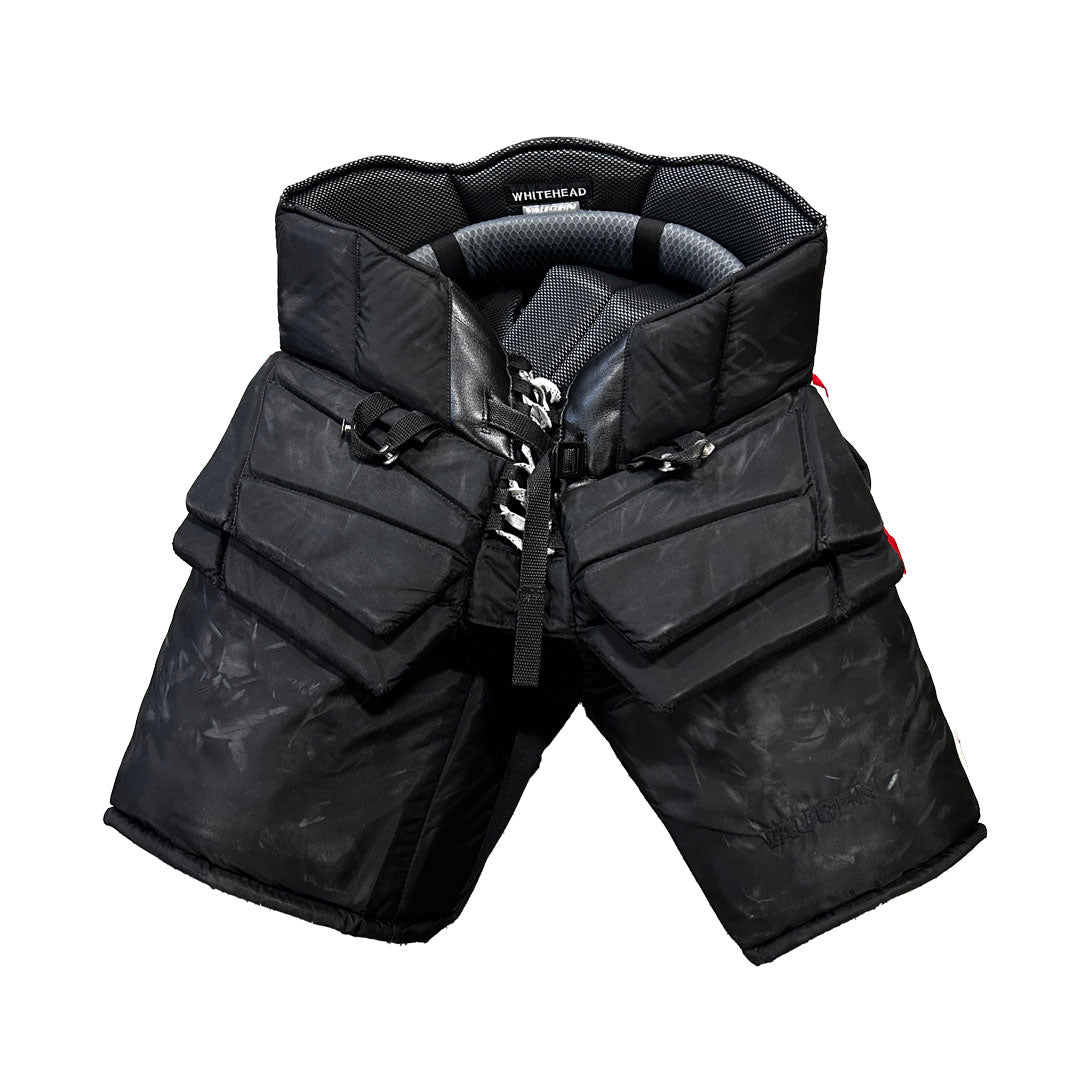 Vaughn Custom - Used Pro Stock Goalie Pants (Black/Red/White)