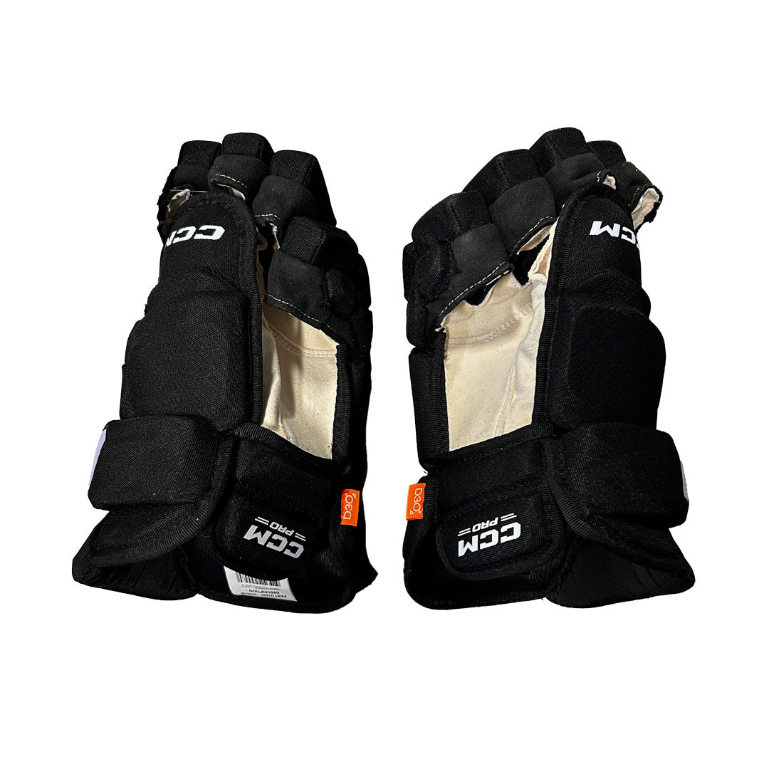 CCM HG43 - AHL Pro Stock Hockey Glove (Black)