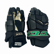 CCM HG42PP - WHL Pro Stock Glove (Black/Green/Gold)
