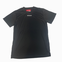 CCM Short Sleeve Team Training Shirt (Black)