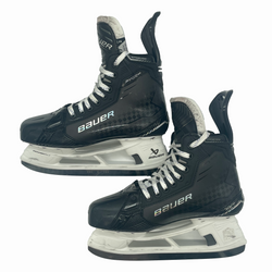 Bauer Supreme Shadow - Patins de hockey Pro Stock d'occasion - Taille 7 Fit 2 (Bleu)