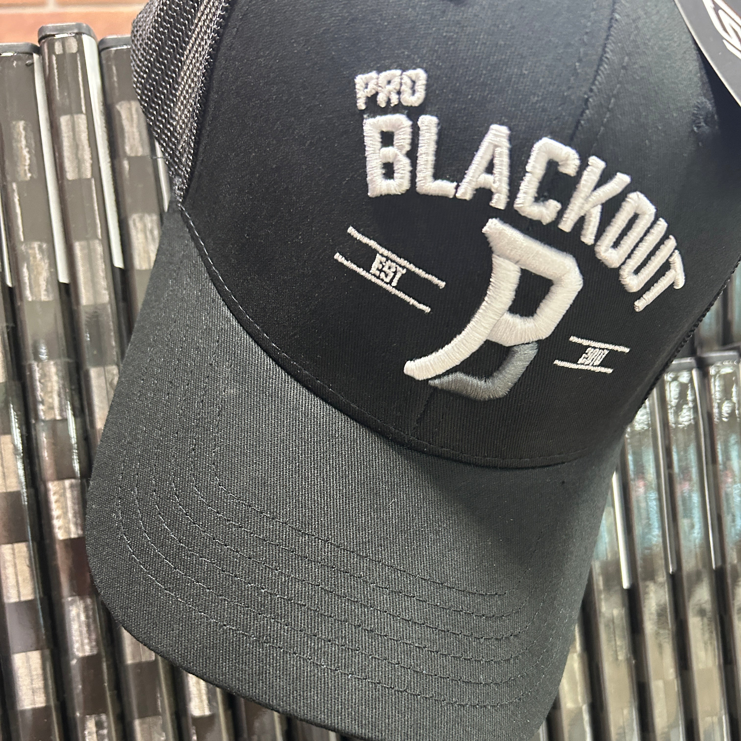 Pro Blackout MeshBack Hat