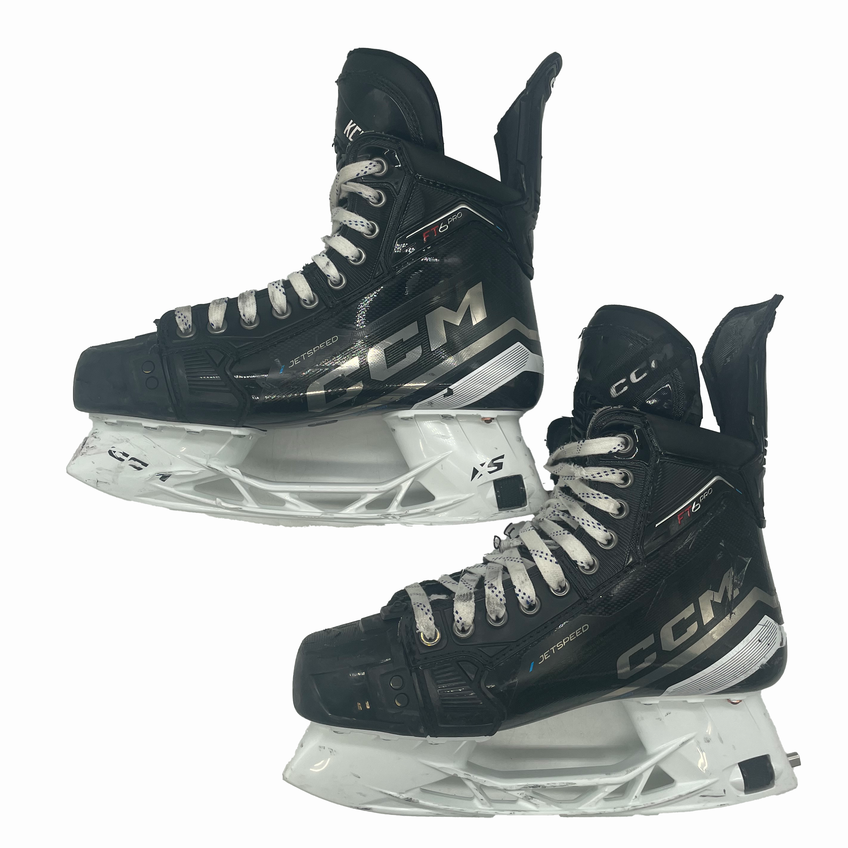 CCM Jetspeed FT6 Pro – Patins de hockey d'occasion Pro Stock – Taille 8E